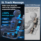 4D Full Body Massage Chair Zero Gravity Shiatsu Recliner,Sl Track Massage Chair with Heating,Leg Auto Extension,Bluetooth,Ai Voice and APP Controller,White